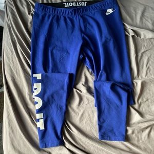 Nike XL Navy Leggings